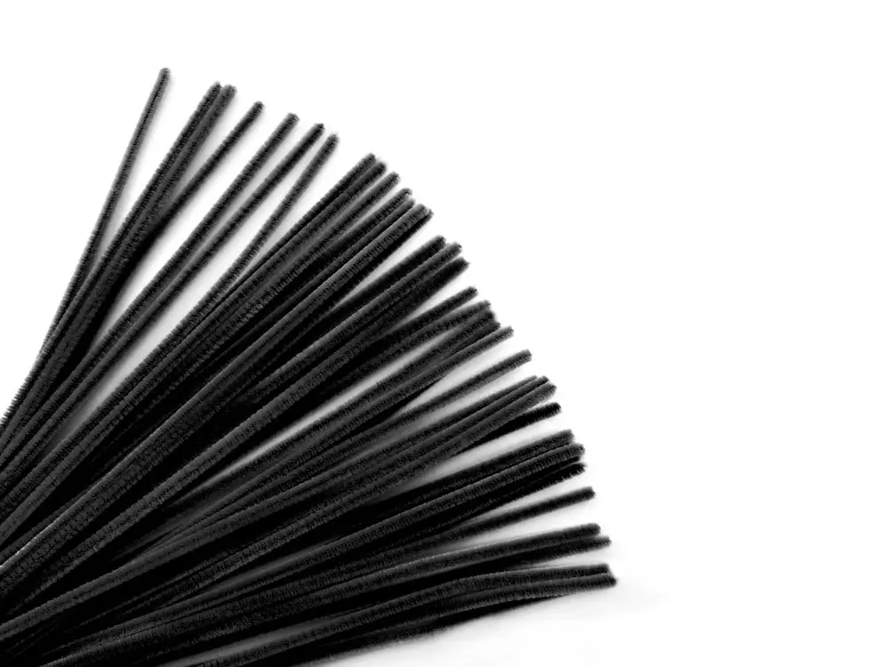 Krafty Kids Chenille Stems Pipe Cleaners 6mm x 12" | Flexible Craft Material for Kids & Art Projects - view 2