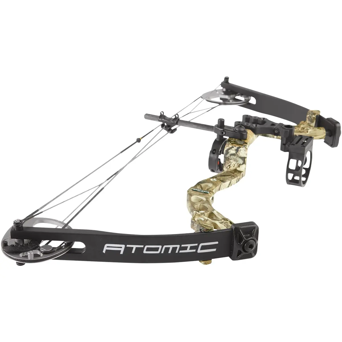 Diamond Archery Youth Atomic Bow - Fully Adjustable Compound Bow | 6-29 LBS Draw Weight, 12-24" Draw, 191 FPS, Right Hand, Mossy Oak Breakup Country - view 4