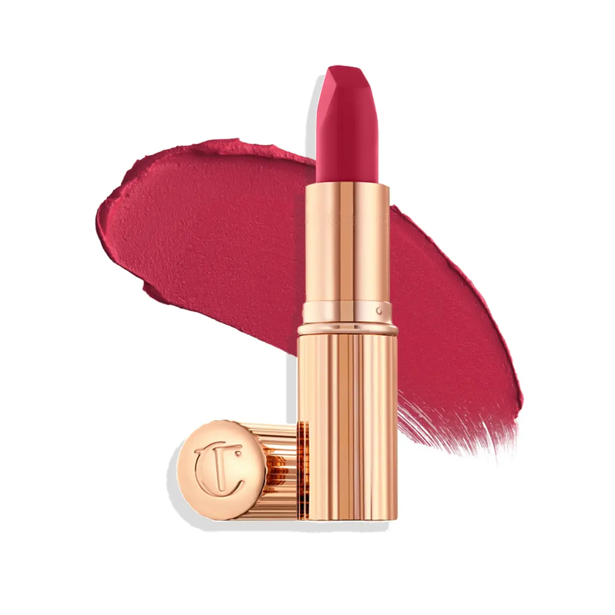 Charlotte Tilbury Matte Revolution Lipstick The Queen - Rosy Pink 3.5g (0.12 oz) | Long-Lasting Matte Color - main product image