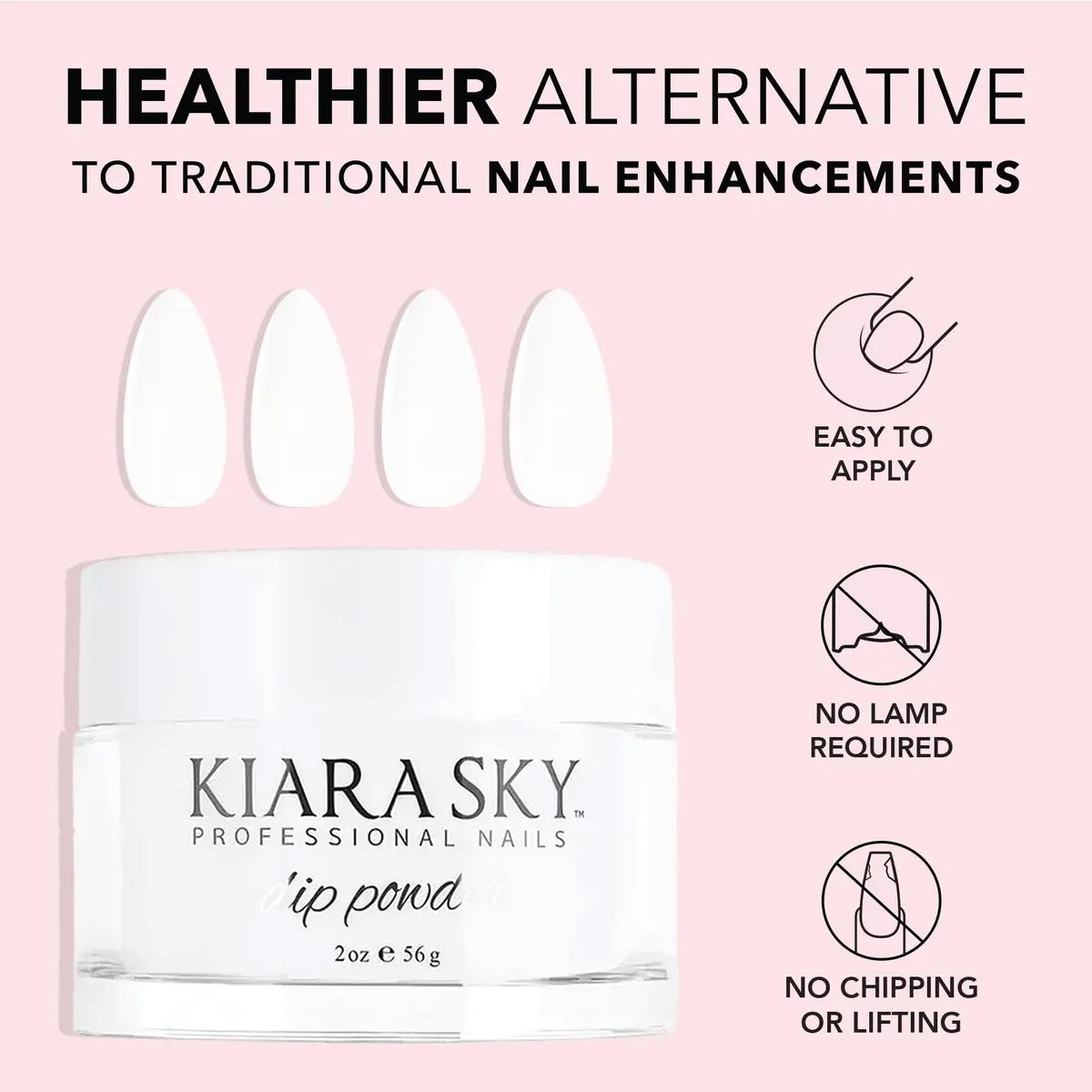 Kiara Sky Dip Powder Essentials 2 oz, Clear | Encapsulate & Protect Nails with Vitamins - view 5