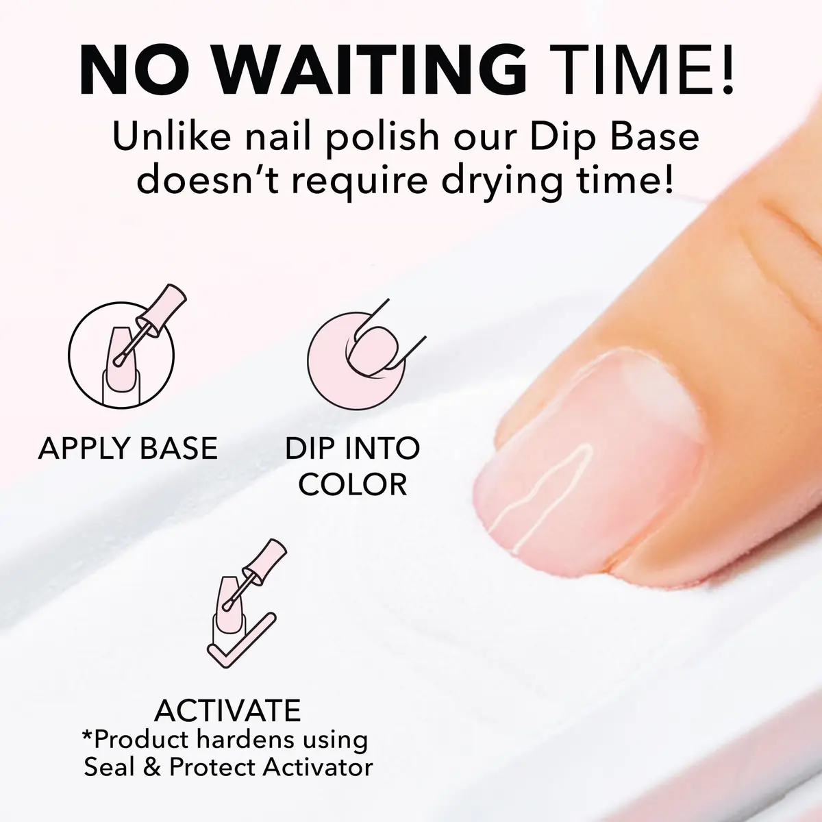 Kiara Sky Dip Powder Essentials 2 oz, Clear | Encapsulate & Protect Nails with Vitamins - view 3