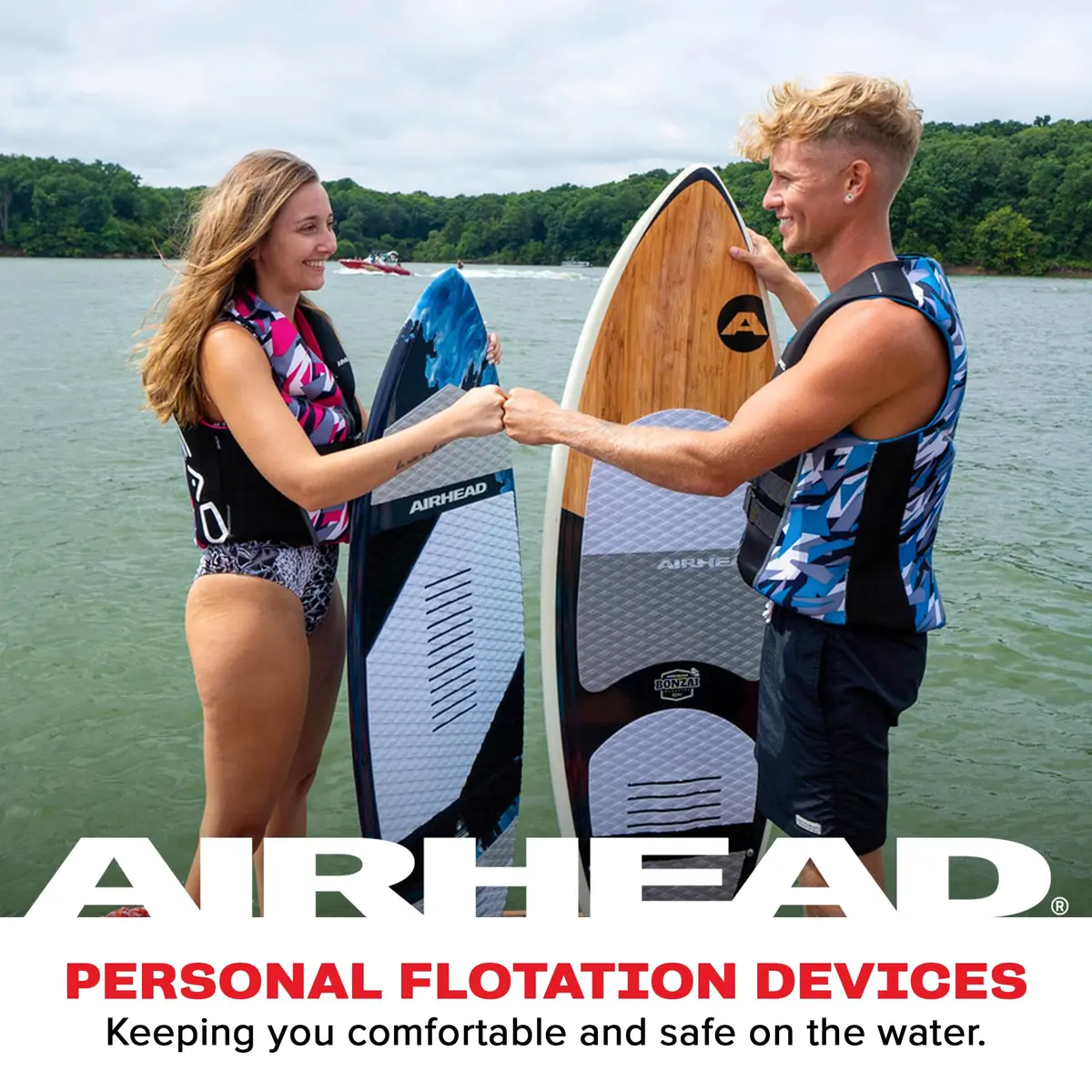 Airhead CAMO COOL Kwik-Dry Neolite Flex Life Jacket for Adults - USCG Approved Watersports Vest, Pink, Medium - view 6