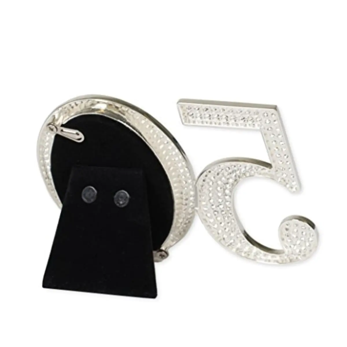 Roman Caroline Collection Rhinestone Picture Frame 3.25" H | Religious & Inspirational Decor (70-120 chars) - view 3