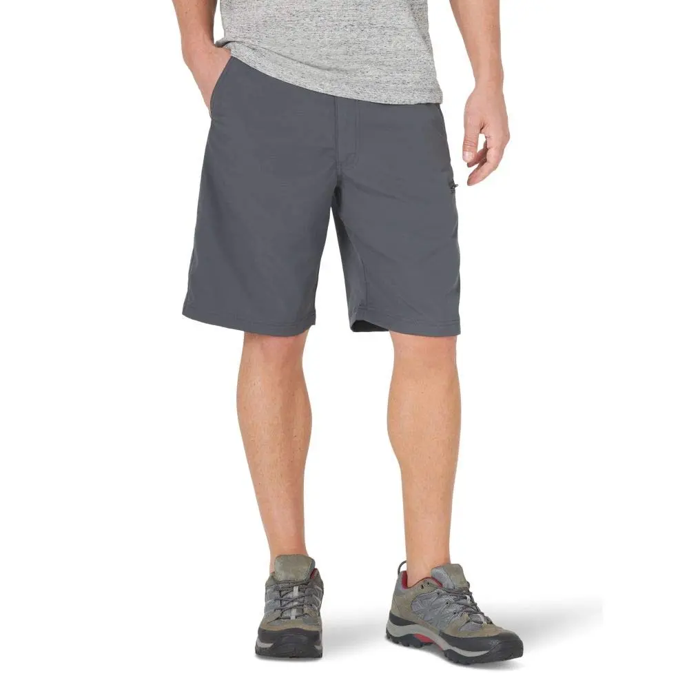 Wrangler Authentics Performance Side Elastic Utility Short, Carbonite, 40 | Water-Repellant, Relaxed Fit, 10" Inseam - main product image