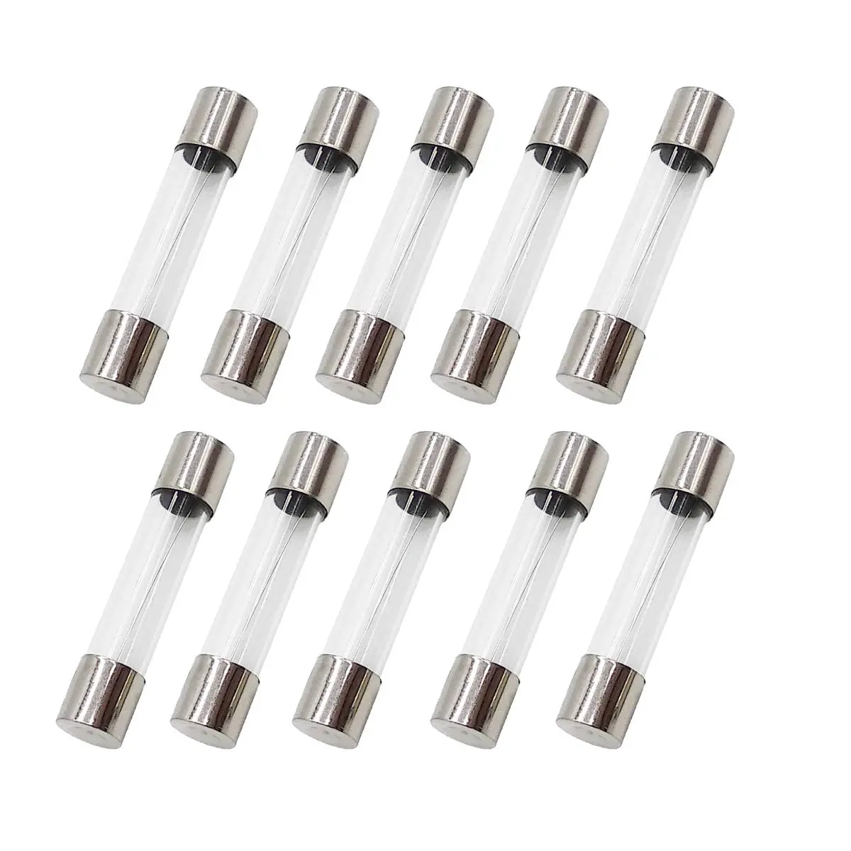 COMPSTUDIO 10A 250V 6x30mm Glass Fast Blow Fuse | High-Quality Overcurrent Protection - main product image
