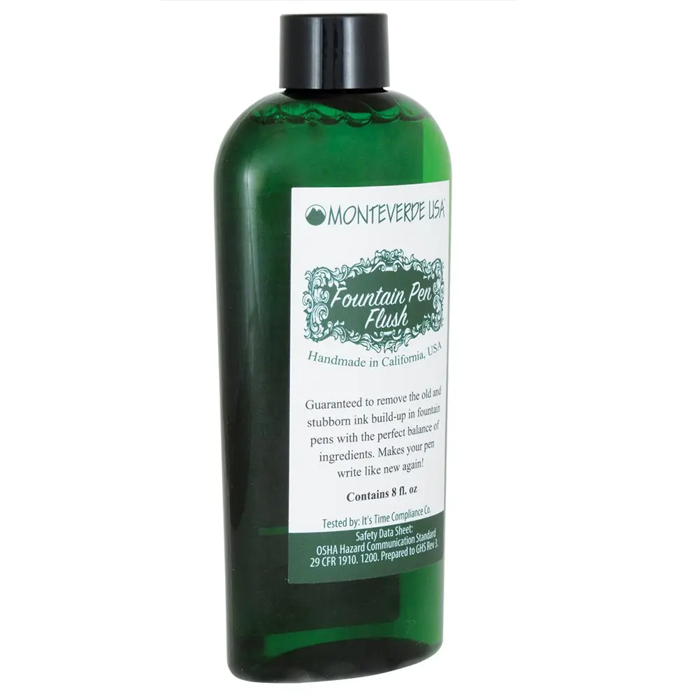 Monteverde Fountain Pen Cleaner 8 Fl Oz | Removes Build-Up & Restores Ink Flow - view 2