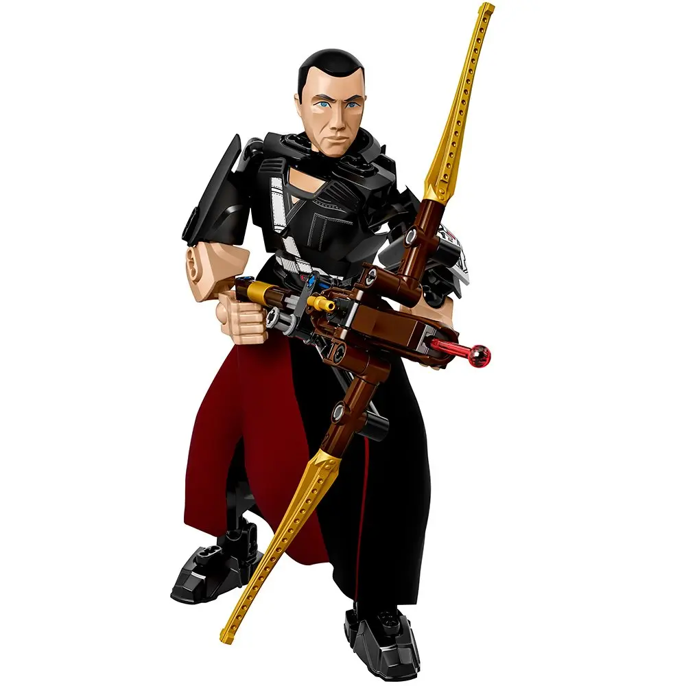 LEGO Star Wars Chirrut Îmwe 75524 Star Wars Toy | Highly Posable, Buildable Action Figure for Kids - main product image