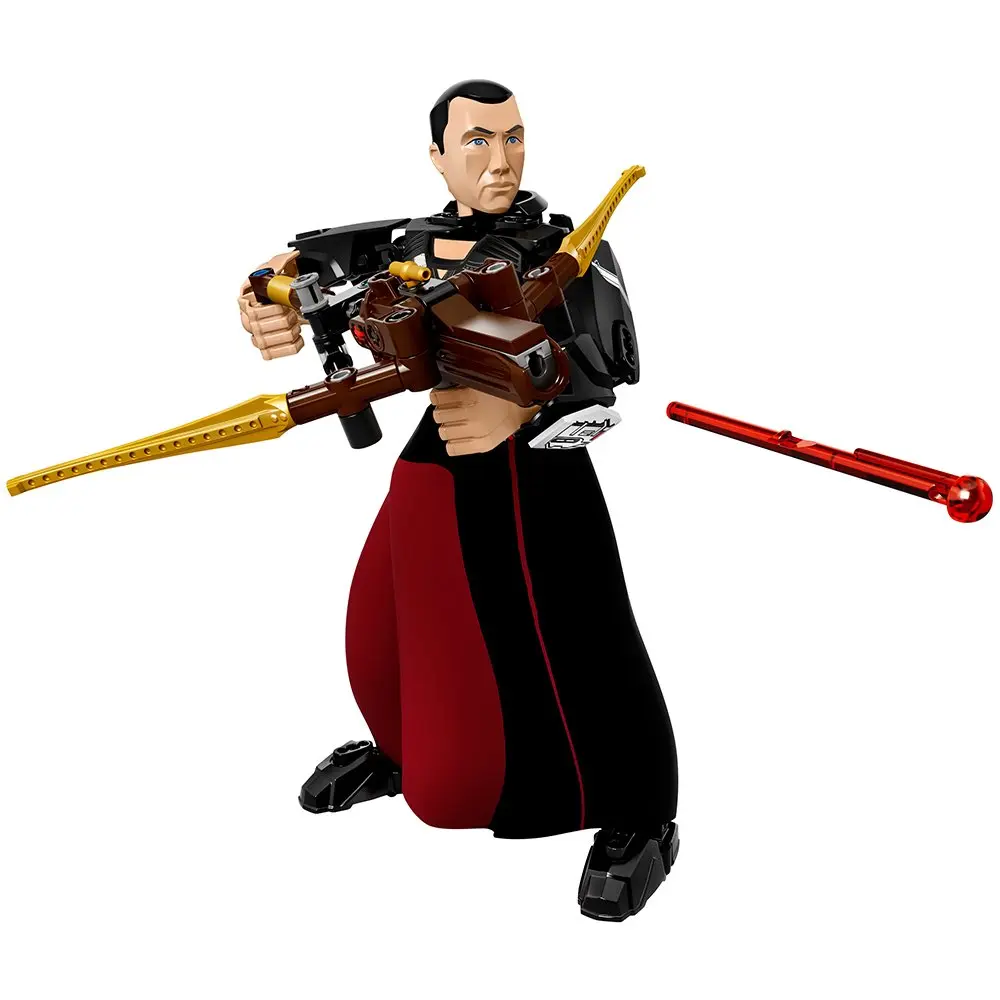LEGO Star Wars Chirrut Îmwe 75524 Star Wars Toy | Highly Posable, Buildable Action Figure for Kids - view 2