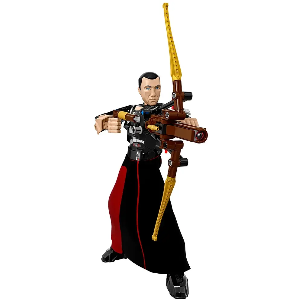 LEGO Star Wars Chirrut Îmwe 75524 Star Wars Toy | Highly Posable, Buildable Action Figure for Kids - view 3