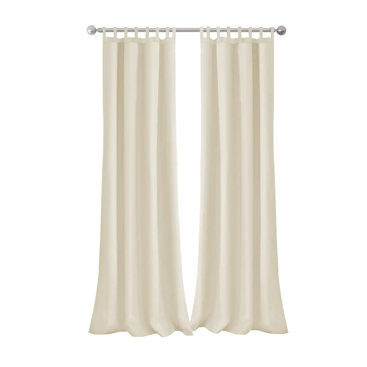 Elrene Matine Weatherproof Indoor/Outdoor Curtain Panel 52" x 84" Ivory | UV 50+ Water-Resistant Polyester - view 4