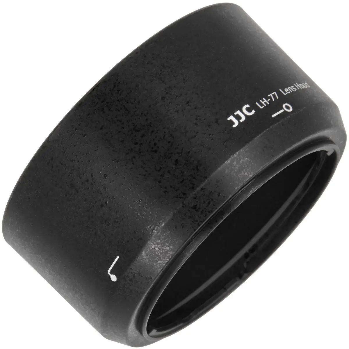 JJC LH-77 Dedicated Lens Hood for Nikon AF-P DX NIKKOR 70-300mm f/4.5-6.3G ED VR | Replaces Nikon HB-77, Black - view 2