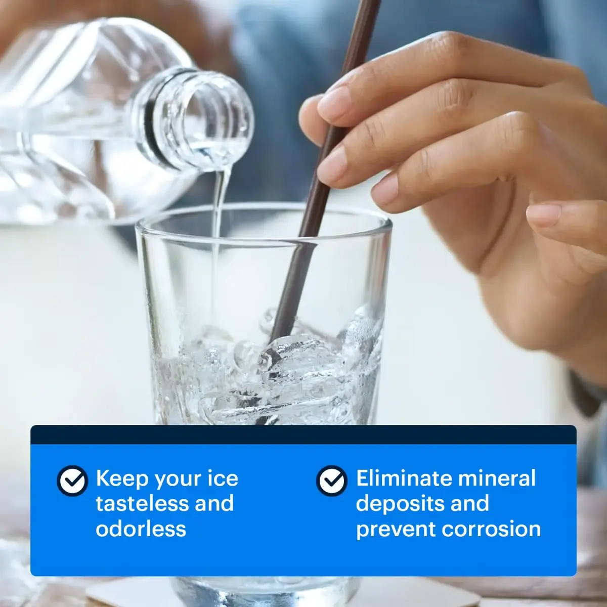 Essential Values Ice Machine Cleaner and Descaler 48 fl oz (1.42 L) | Nickel Safe Formula for All Major Brands - view 5