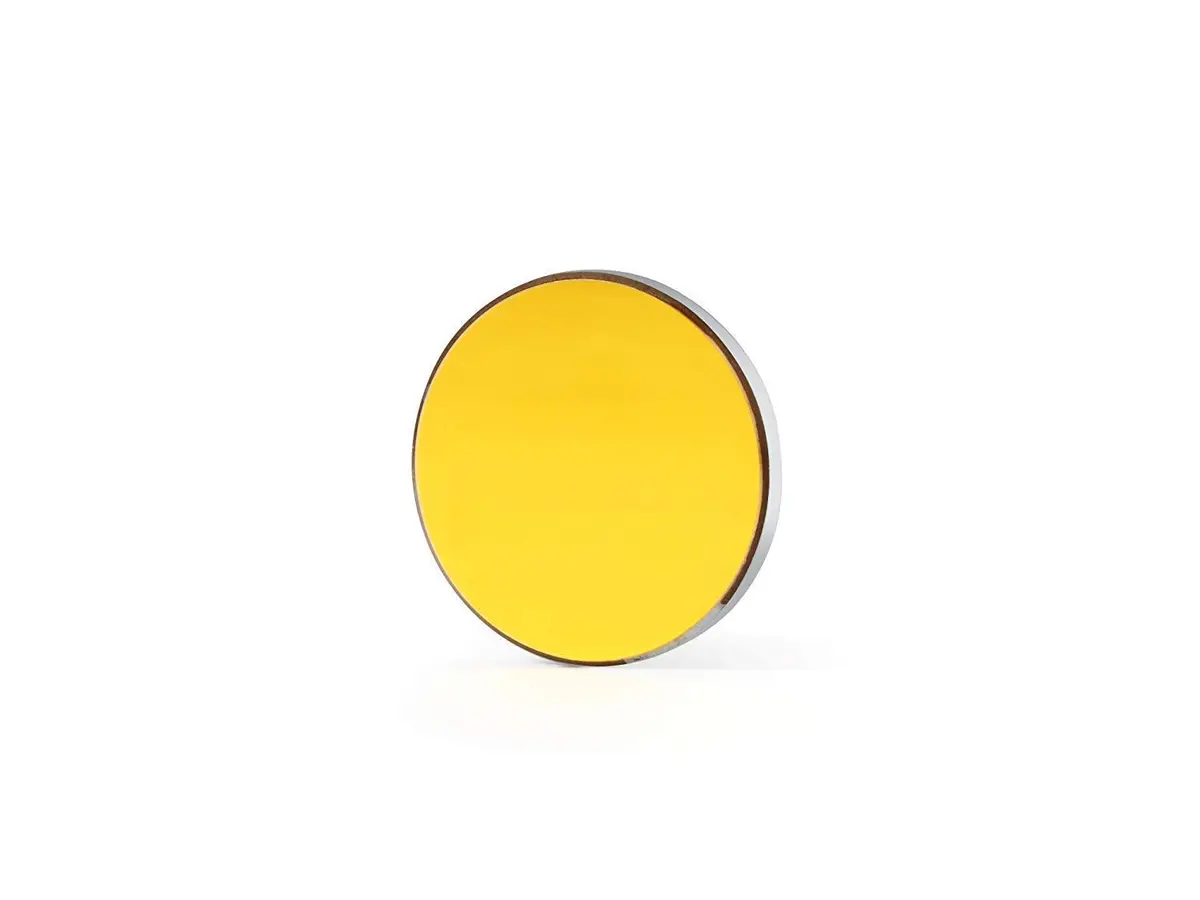 TEN-HIGH Si Reflective Lens for CO2 Laser Engraving & Cutting, Dia 25mm | High-Quality Silicon Mirror with HR Coating - view 2