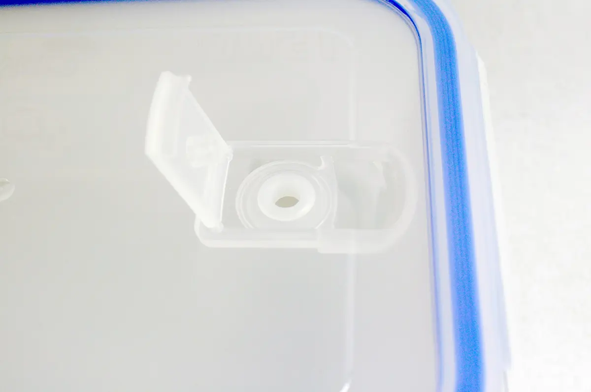 UNIWARE Heat Resistant Premium Glass Food Container Set (18 OZ, 27 OZ, 37 OZ) | Airtight Leak-Proof Square Design - view 2