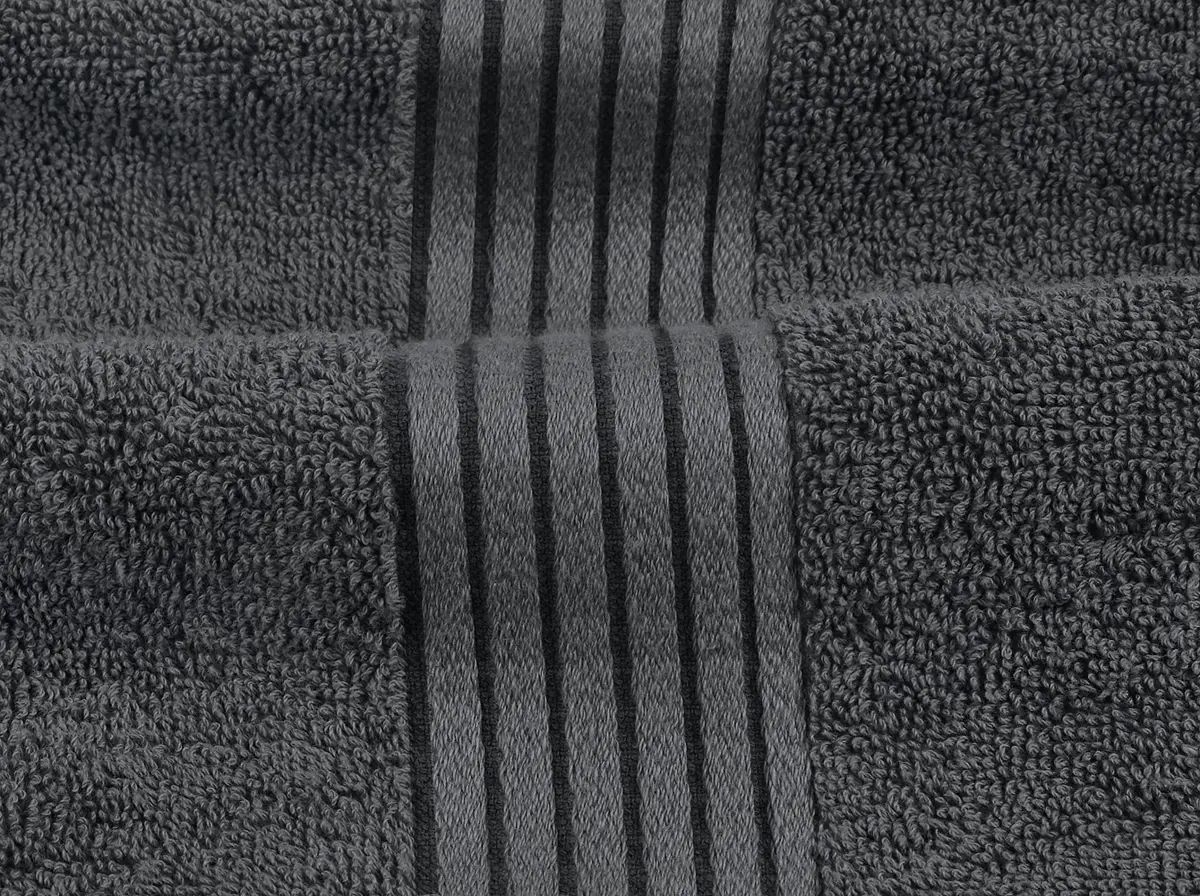 Utopia Towels 8 Piece Premium Towel Set, Grey | 2 Bath 2 Hand 4 Washcloths, 500 GSM, Super Soft & Absorbent - view 3