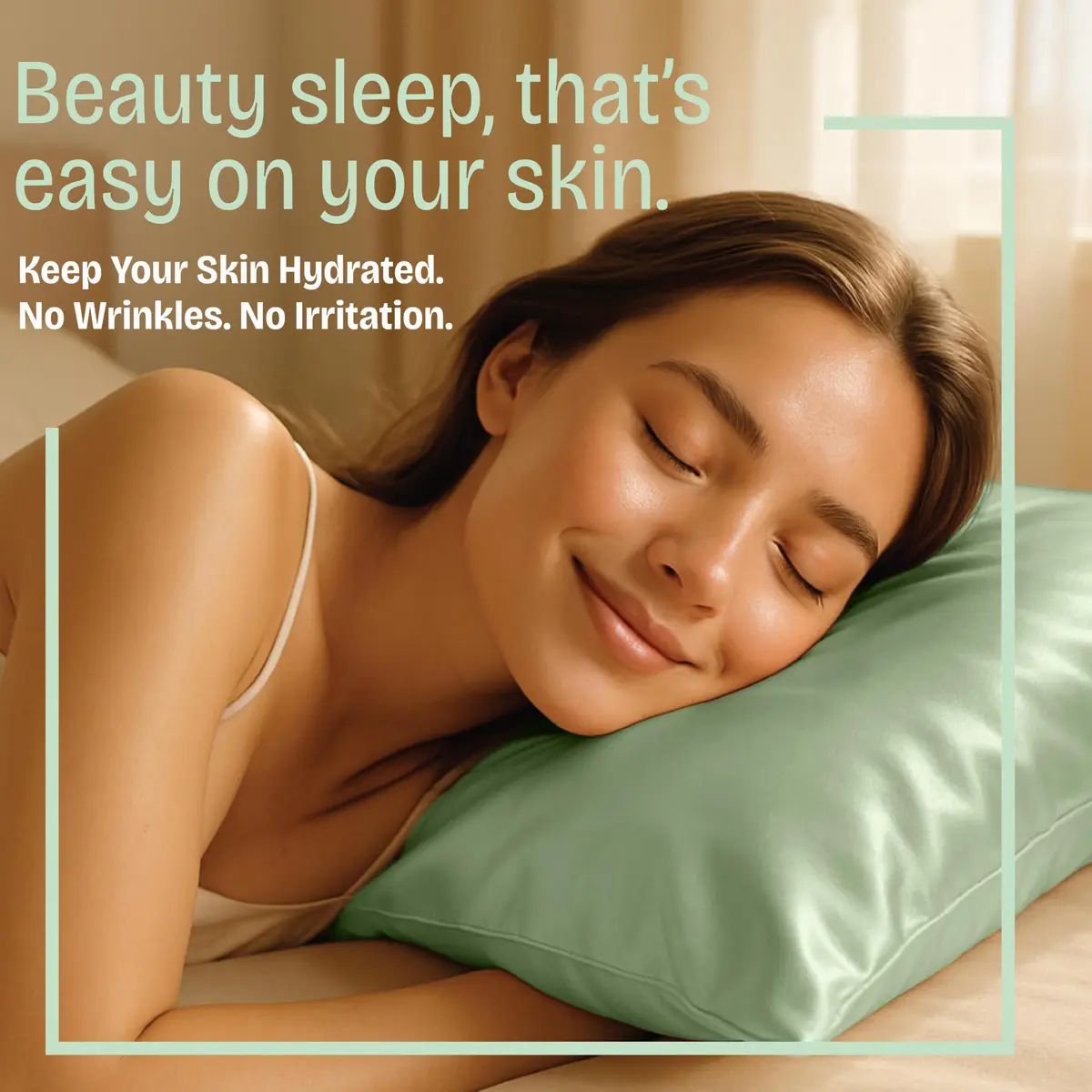 BLISSFORD Satin Pillowcase with Zipper, Like Silk, Queen Size 20 x 30 in | Cooling, Hair & Skin Friendly - view 7