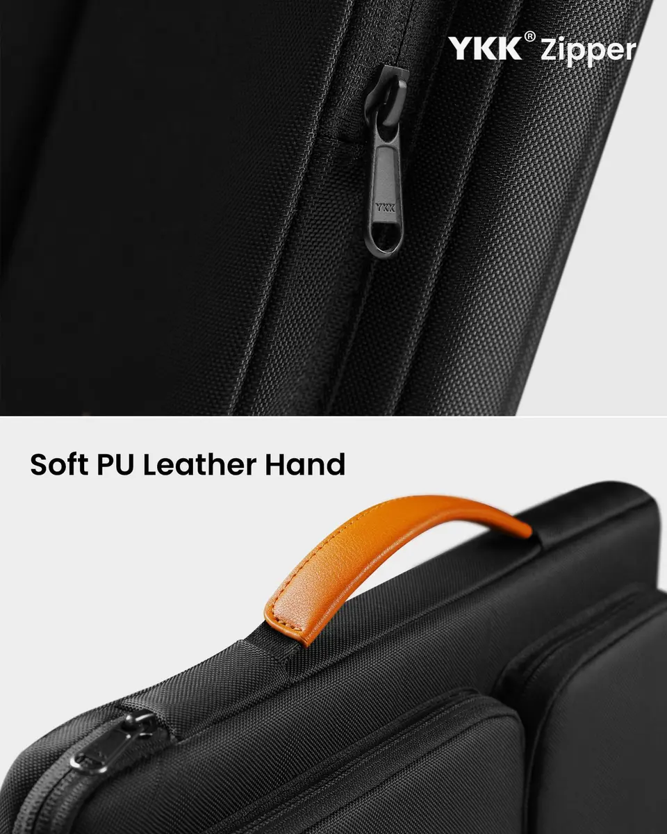 tomtoc 360 Protective Laptop Sleeve for 2026 14-inch MacBook Pro M5/M4/M3/M2 Pro/Max A3426 A3434 A3401 13.5-14.4 Inch Surface Laptop 7/6/5/Studio 2/1, Water-Resistant Carrying Case - view 7