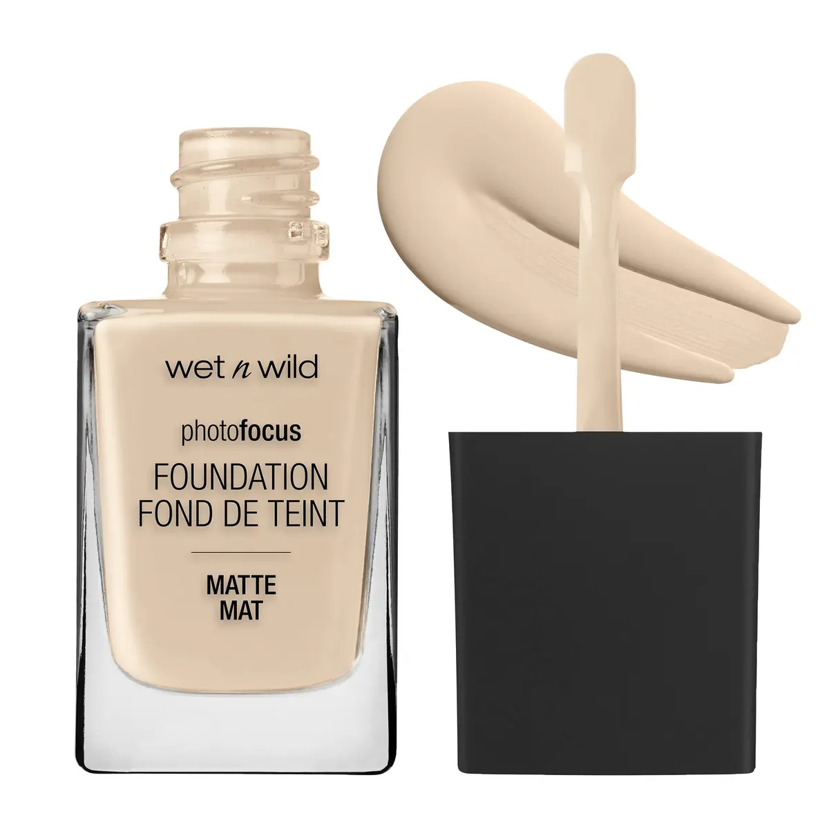 wet n wild Photo Focus Matte Liquid Foundation Soft Ivory 8.5ml (0.29 Fl Oz) | Vegan & Cruelty-Free - main product image