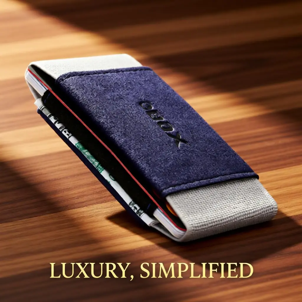 VBAX Elastic Wallet for Men & Women – Slim Minimalist Front Pocket Credit Card Holder, Fits 10 Cards & Cash, Compact for Travel & Daily Use - view 5