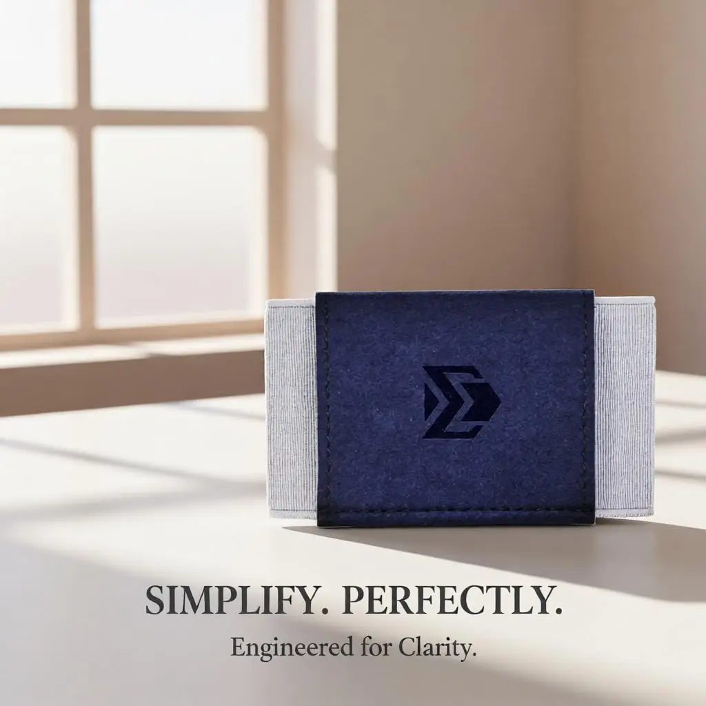 VBAX Elastic Wallet for Men & Women – Slim Minimalist Front Pocket Credit Card Holder, Fits 10 Cards & Cash, Compact for Travel & Daily Use - view 9