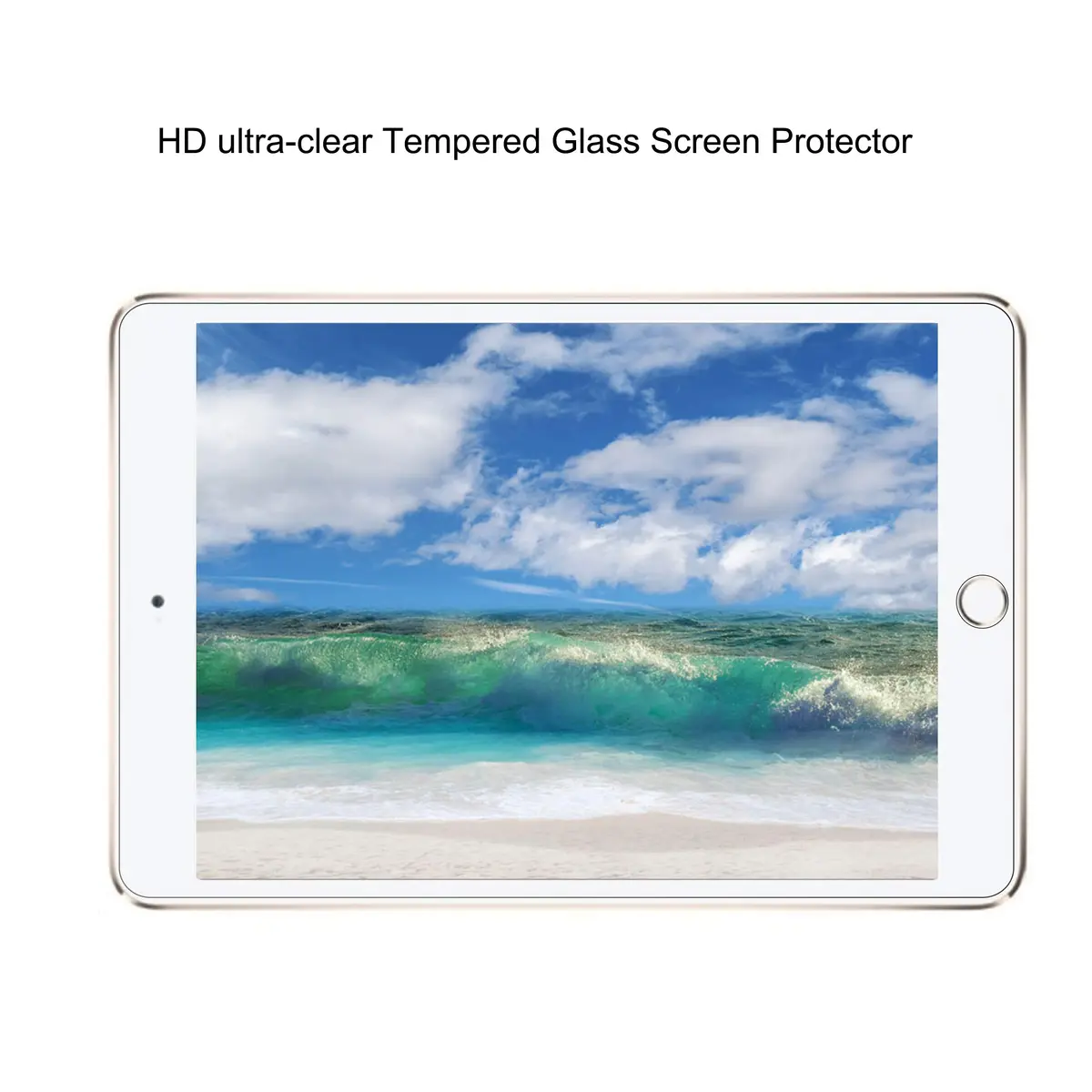 Ailun 2Pack Screen Protector for iPad Mini 1/2/3 | Tempered Glass, High Transparency, Scratch Resistant - view 5