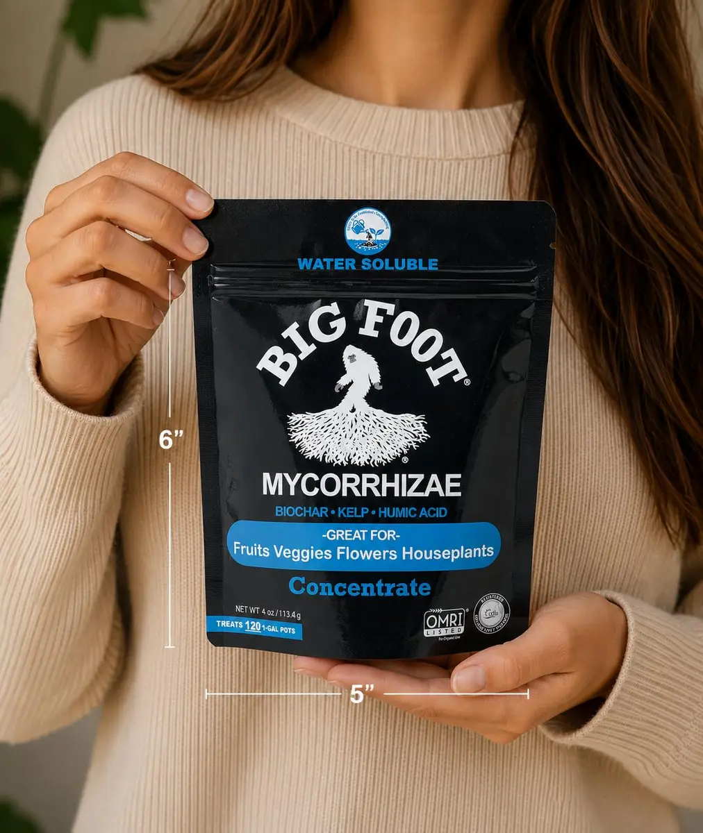 Big Foot Water Soluble Mycorrhizal Inoculant - Mycorrhizae Powder 4 oz | Organic Plant Growth Booster - view 8