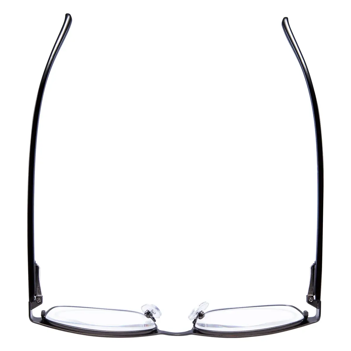 EYEGUARD Metal Deluxe Rectangular Reading Glasses 4.00 Diopters | Professional Look for Men - view 5