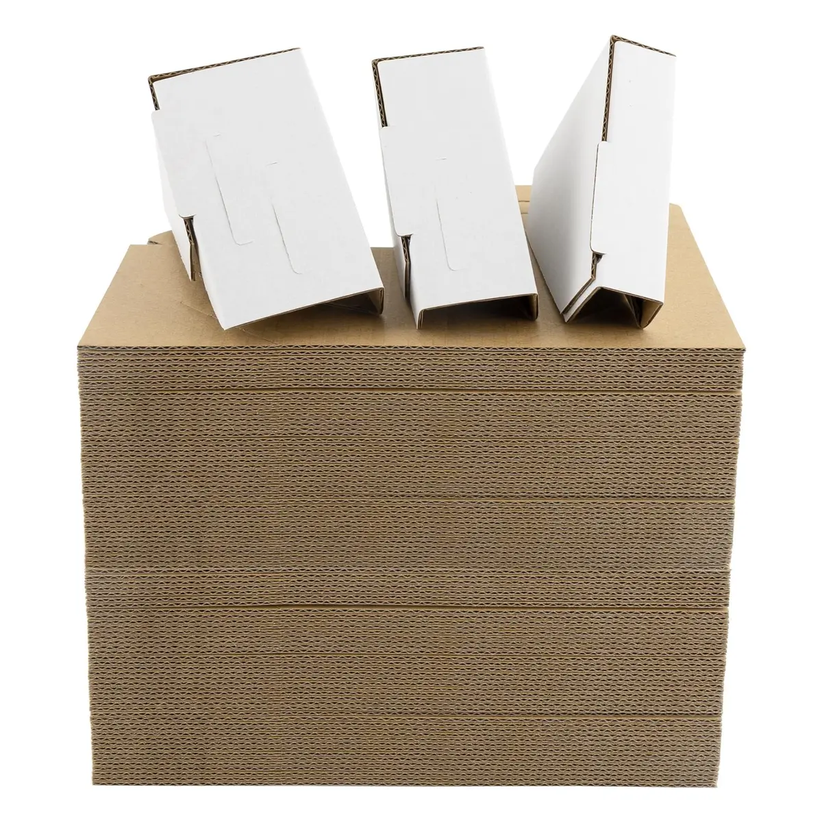 Golden State Art Adjustable Cardboard Corner Edge Protectors 100 Pack | Reusable Impact-Resistant Frame Protectors - main product image