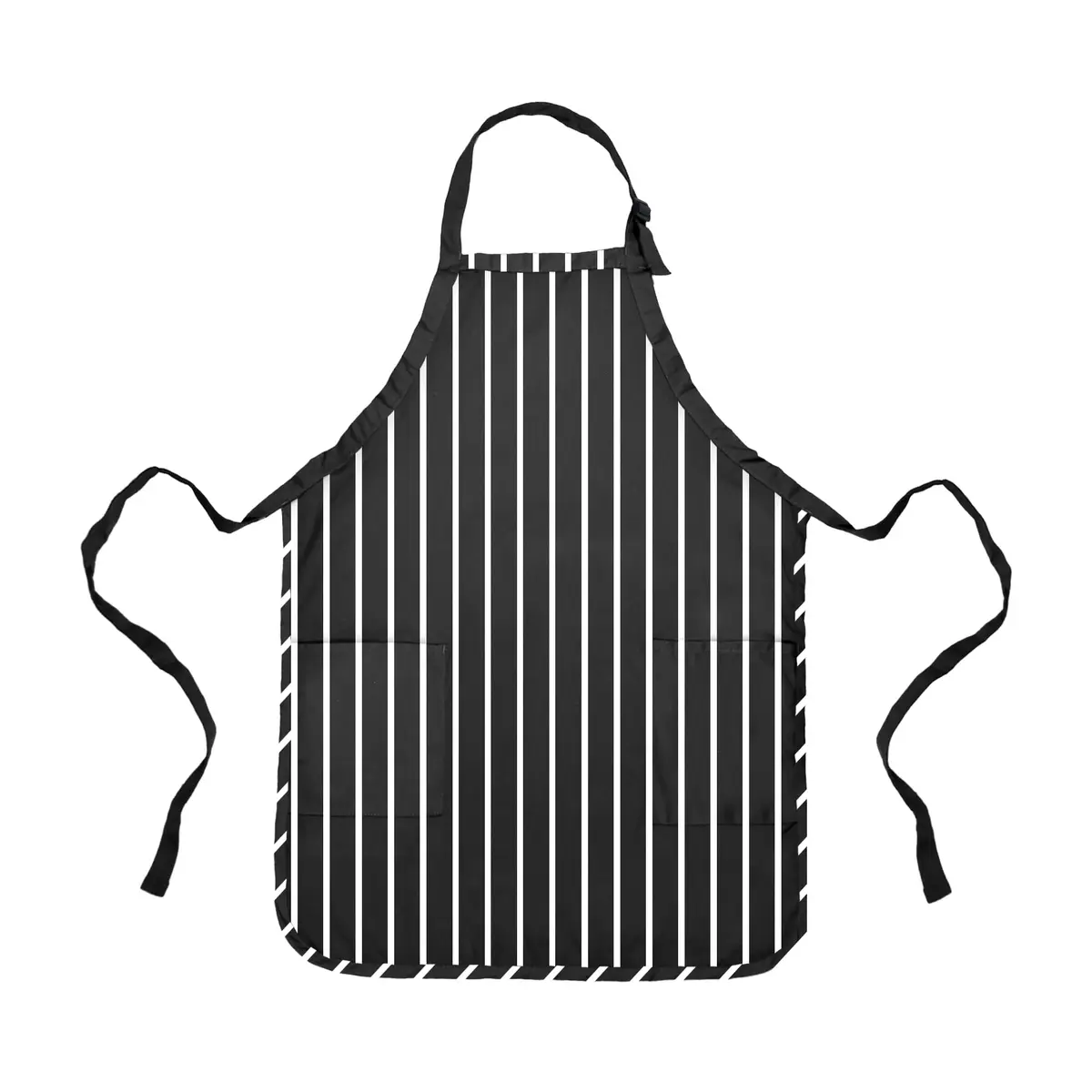 DALIX Apron Commercial Restaurant Bib 22" x 30" | Poly Cotton Kitchen Apron with 2 Pockets - main product image
