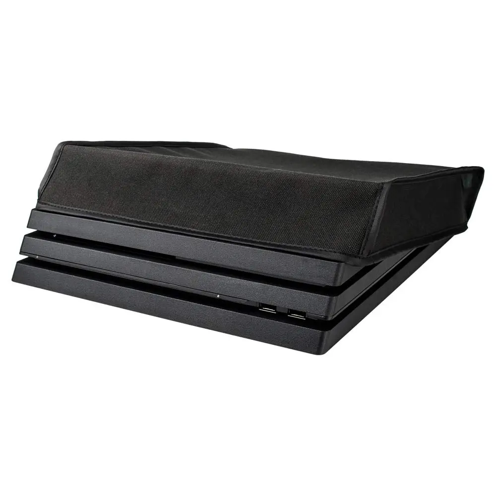 eXtremeRate Black Horizontal Dust Cover for PS4 Pro Console | Waterproof & Dustproof Sleeve (Für ps4 Pro) - view 4