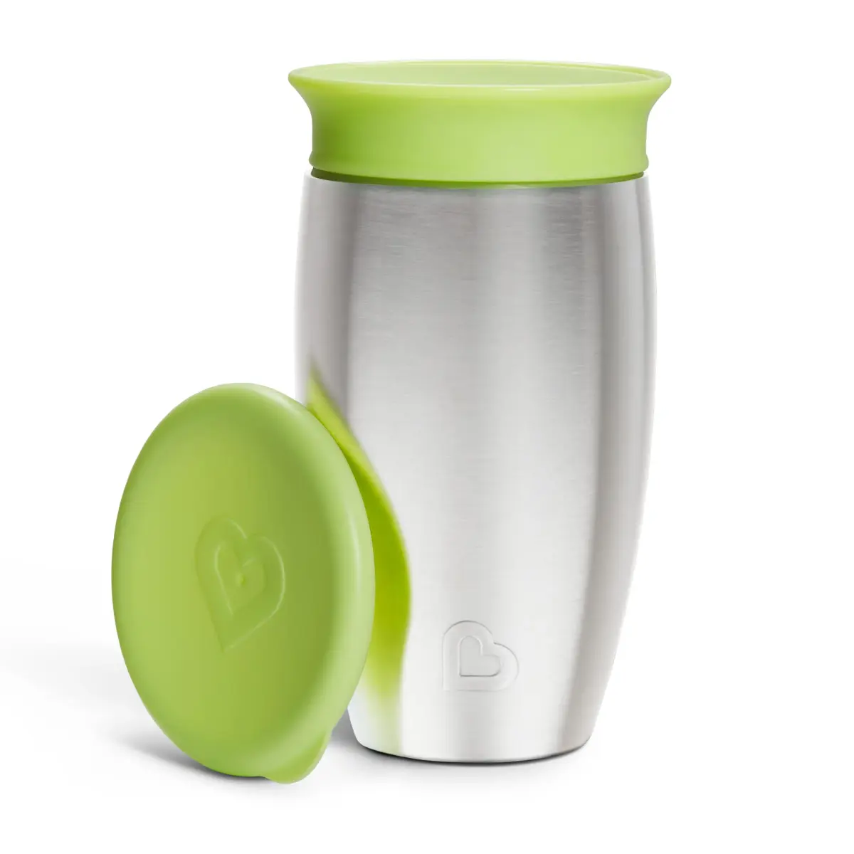 Munchkin Stainless Steel Miracle 360 Sippy Cup 295ml (10 Ounce) | Spill-Proof Toddler Cup for Ages 1+ - view 7