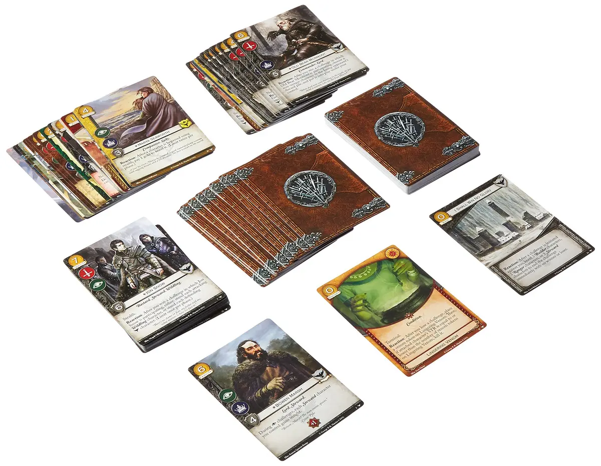 Fantasy Flight Games A Game of Thrones LCG Second Edition Watchers on the Wall | Card Game Expansion for Fans - main product image