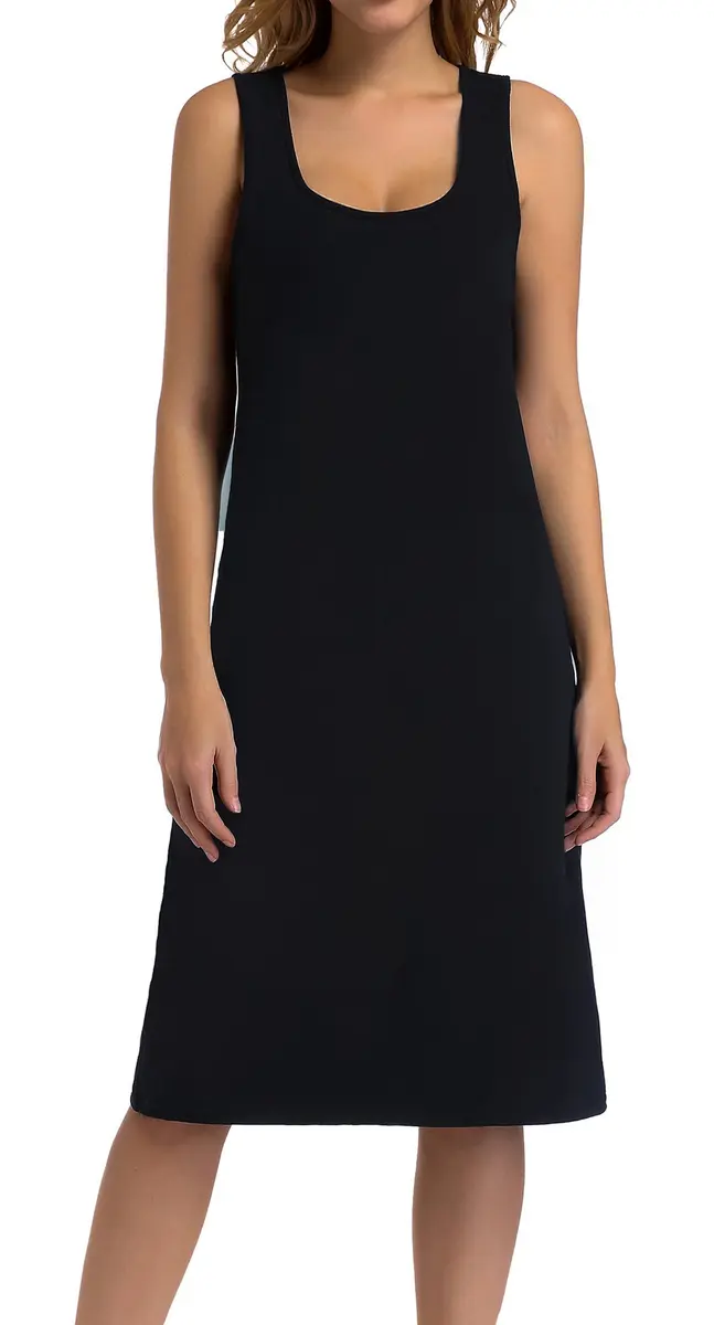 Chamllymers Women's Nightgown Sleeveless Cotton Sleepwear Large | Soft, Loose & Comfortable for Indian Nights - view 2