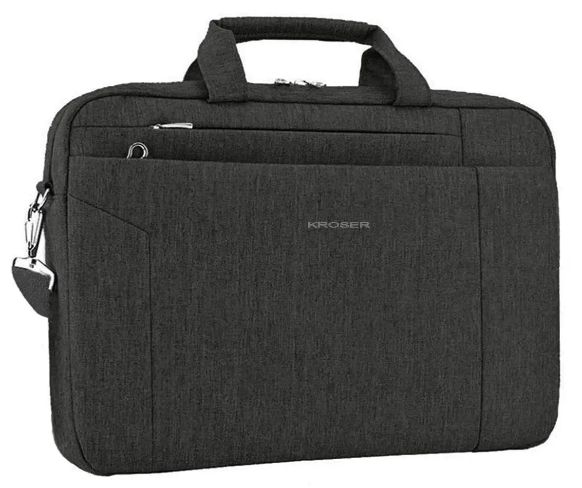 KROSER 15.6 Inch Laptop Briefcase | Waterproof, TSA Friendly, Lightweight & Stylish - main product image