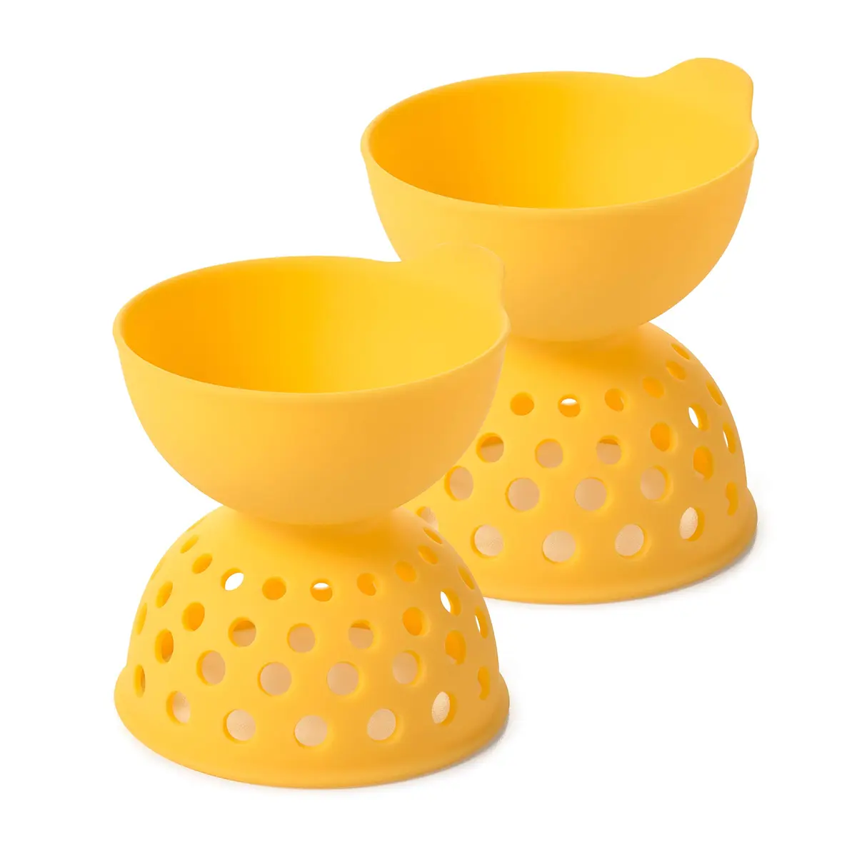 OXO Good Grips 2 Piece Silicone Egg Poaching Set | Perfect Poached Eggs Made Easy - main product image