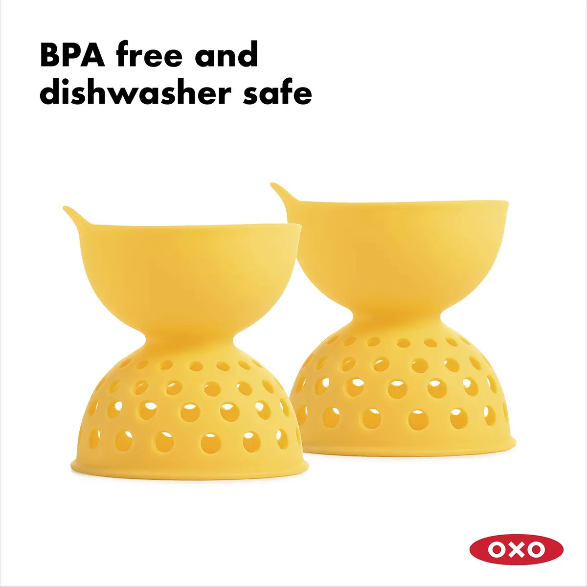 OXO Good Grips 2 Piece Silicone Egg Poaching Set | Perfect Poached Eggs Made Easy - view 2