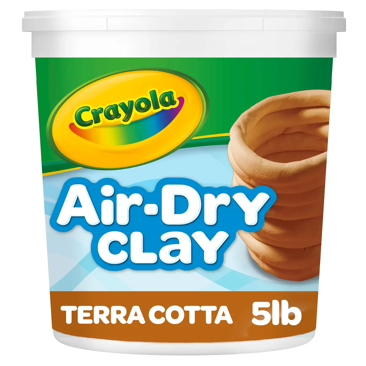 Crayola Air Dry Clay for Kids (2.27 kg / 5 lb) | Non-Toxic Sculpting Material for Arts & Crafts - main product image