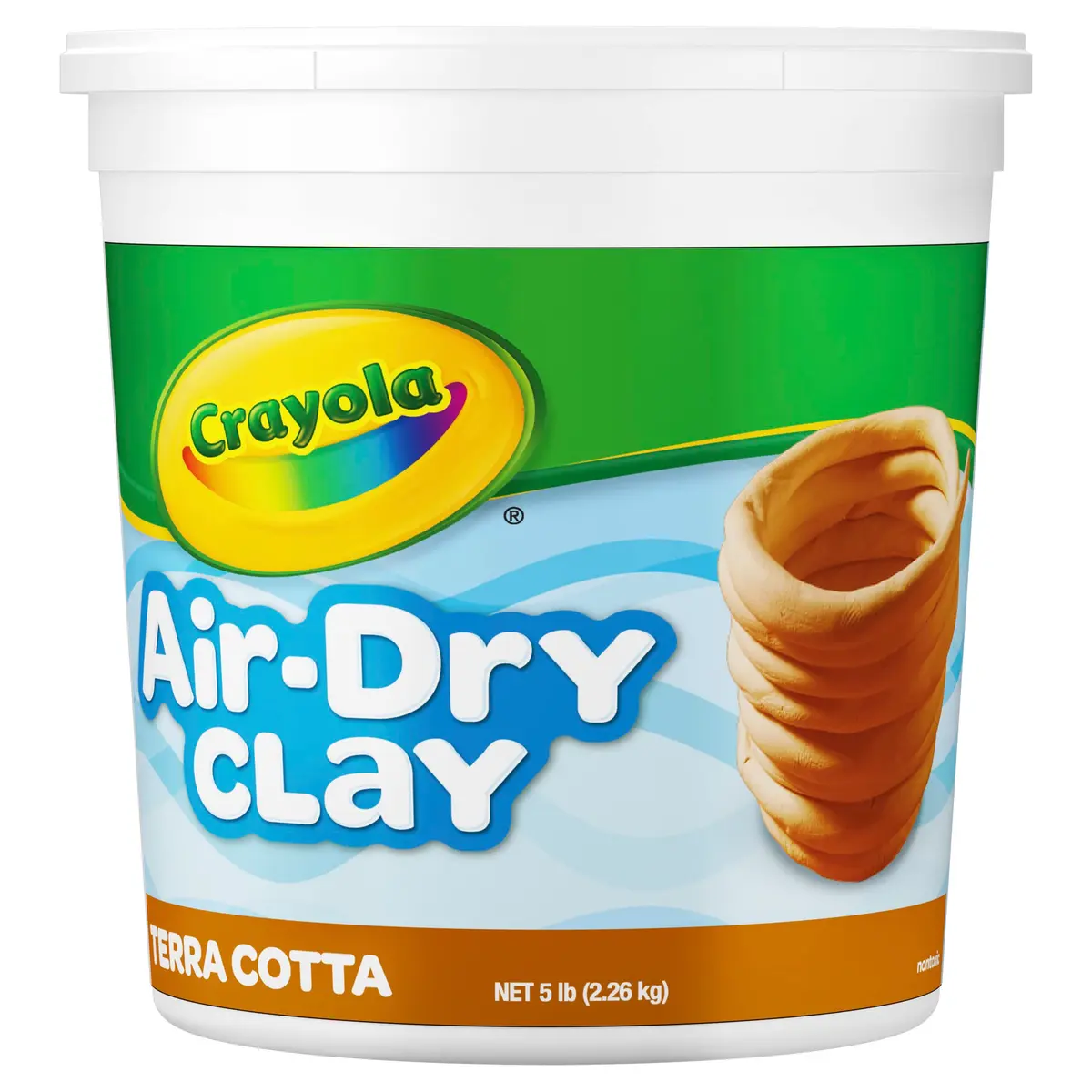 Crayola Air Dry Clay for Kids (2.27 kg / 5 lb) | Non-Toxic Sculpting Material for Arts & Crafts - view 3