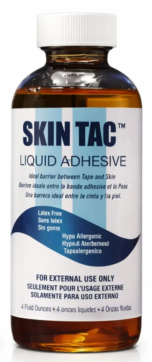 Torbot Skin Tac Liquid Adhesive 4 oz (118 ml) | Hypo-allergenic Barrier for Secure Adhesion - main product image