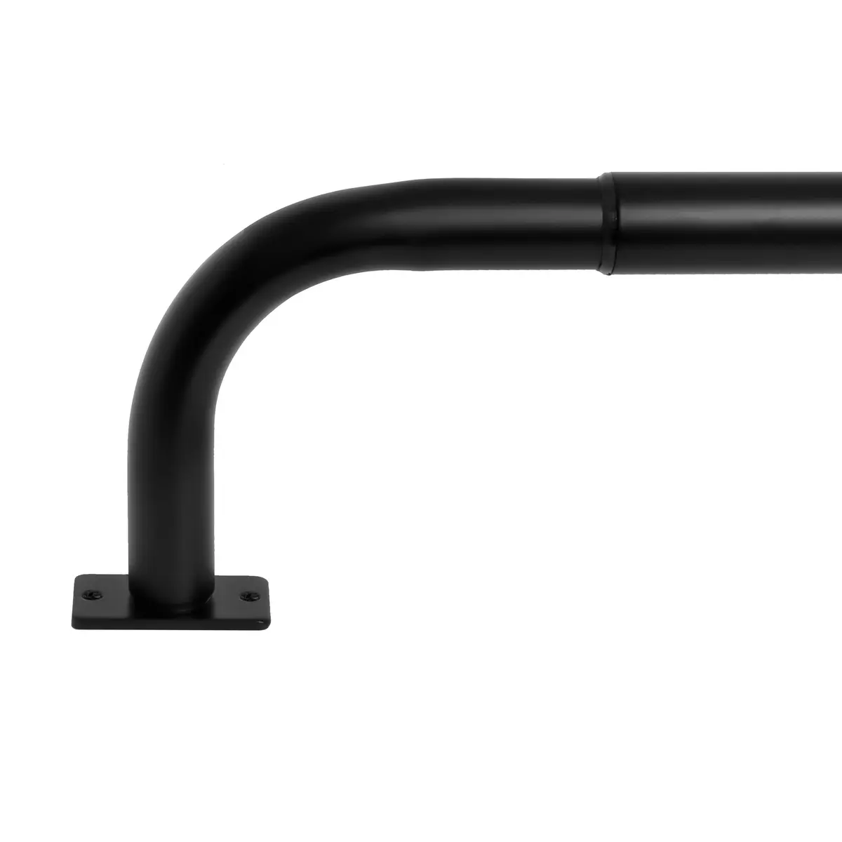 MERIVILLE 1-Inch Diameter Wrap Around Blackout Curtain Rod, 28-48 Inch | Energy Saving & Durable Metal Design - main product image