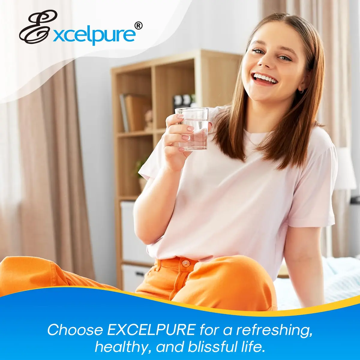 EXCELPURE Water Filter Replacement for LG LT600P | NSF Certified 2 Pack, 0.5 Micron, Removes 99.99% Sediment & Particles - view 9