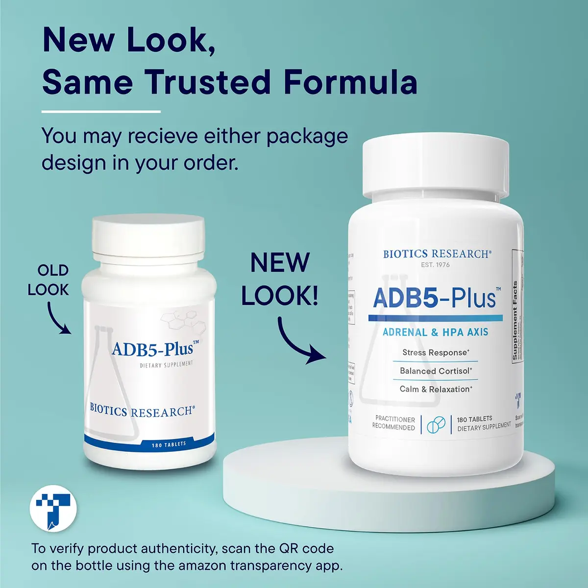 BIOTICS RESEARCH ADB5-Plus Supplement Support Healthy Adrenal Gland 180Tabs | Supports Stress Response & Energy - view 5