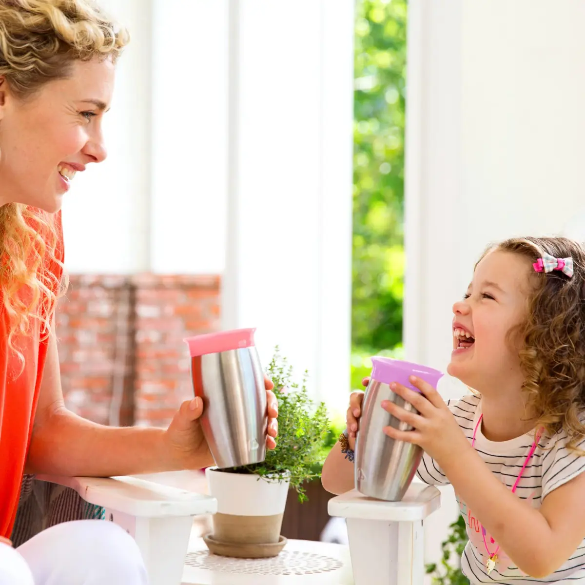 Munchkin Stainless Steel Miracle 360 Sippy Cup 296ml (10 Ounce) | Spill-Proof Toddler Cup with Insulated Design - view 5