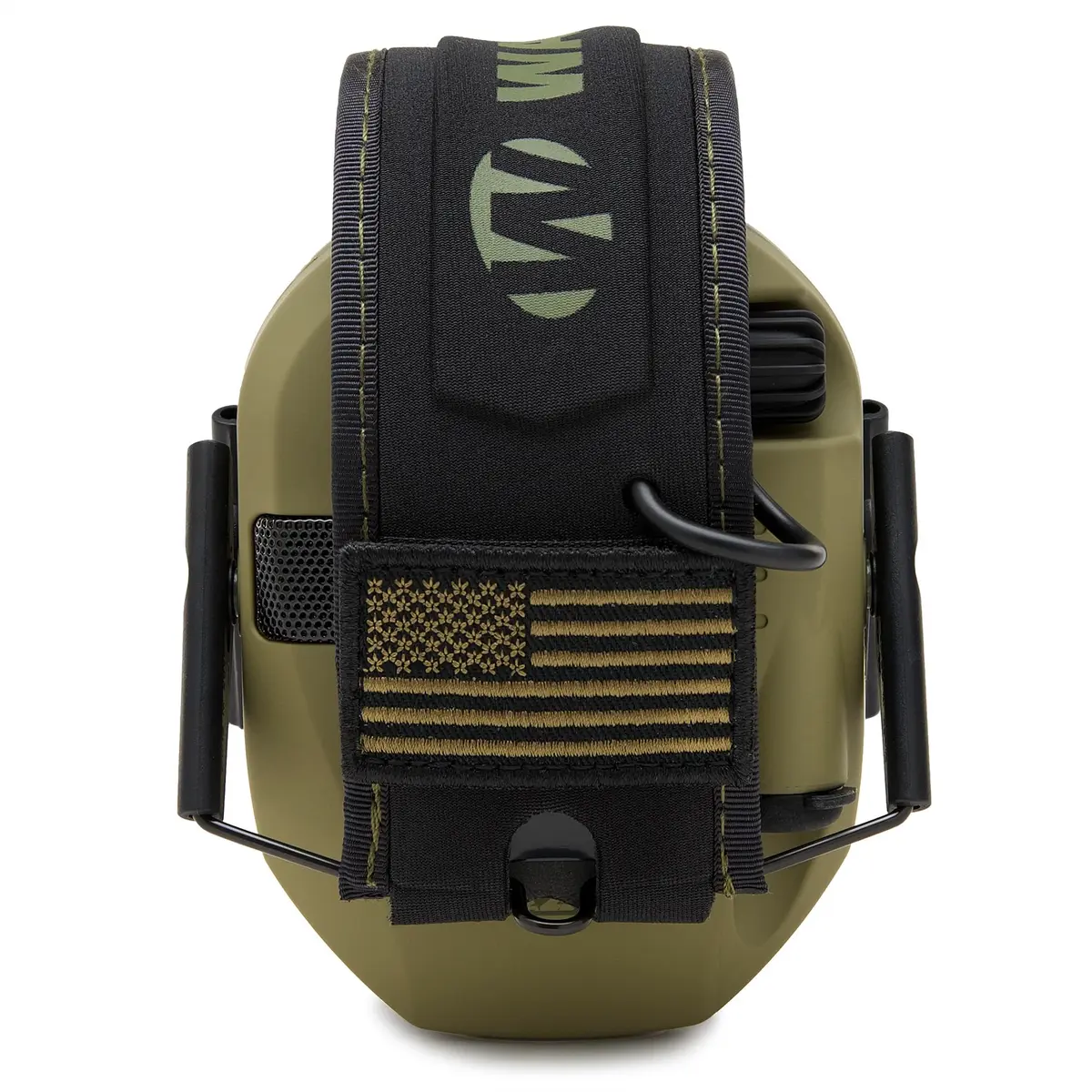 Walker's Razor Slim Patriot Series Electronic Earmuffs Olive Drab Green | 23dB Noise Reduction Rating - view 7