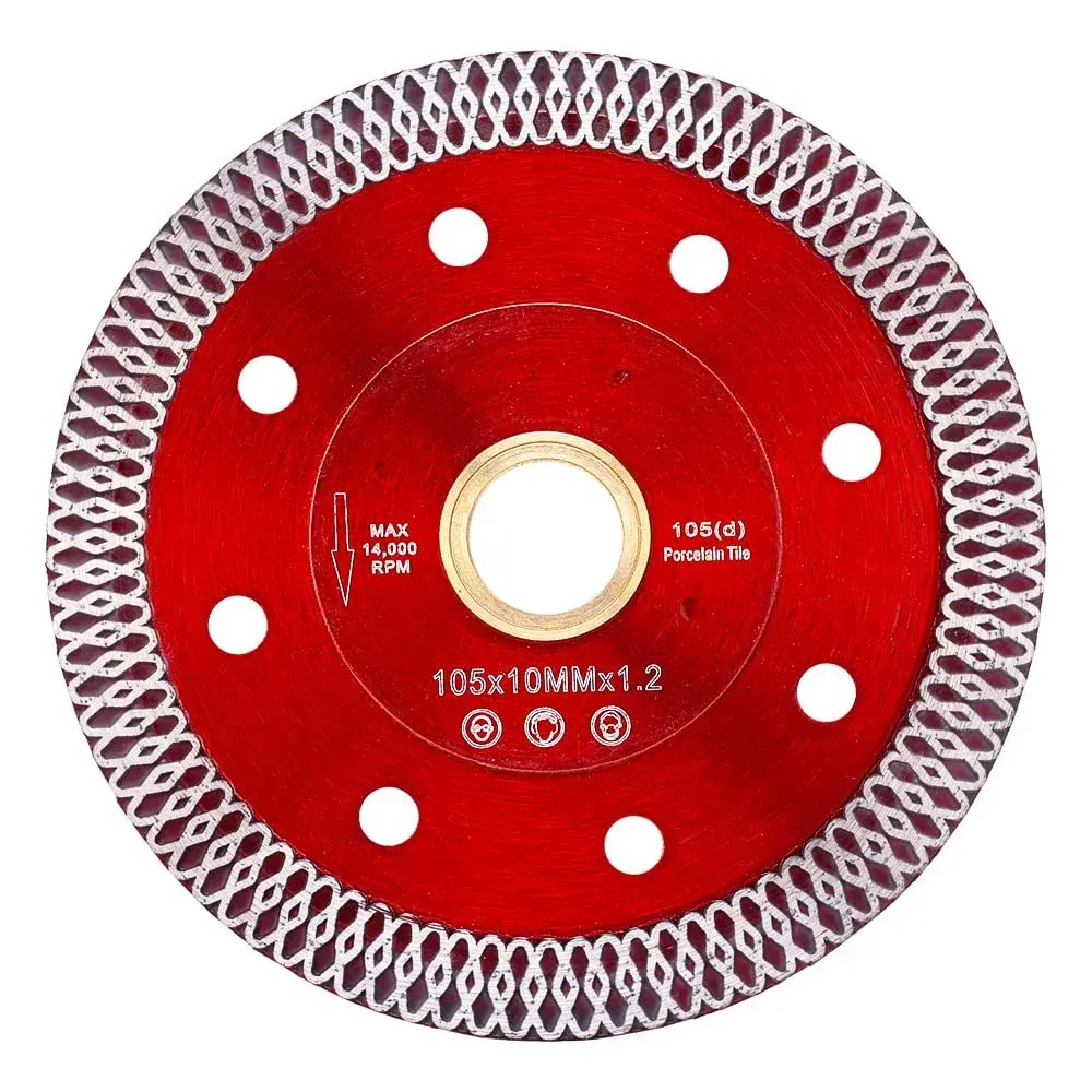 Casaverde 4 Inch Diamond Porcelain Saw Blade 105mm (4.13 inches) | Cuts Tile, Granite, Quartz - main product image
