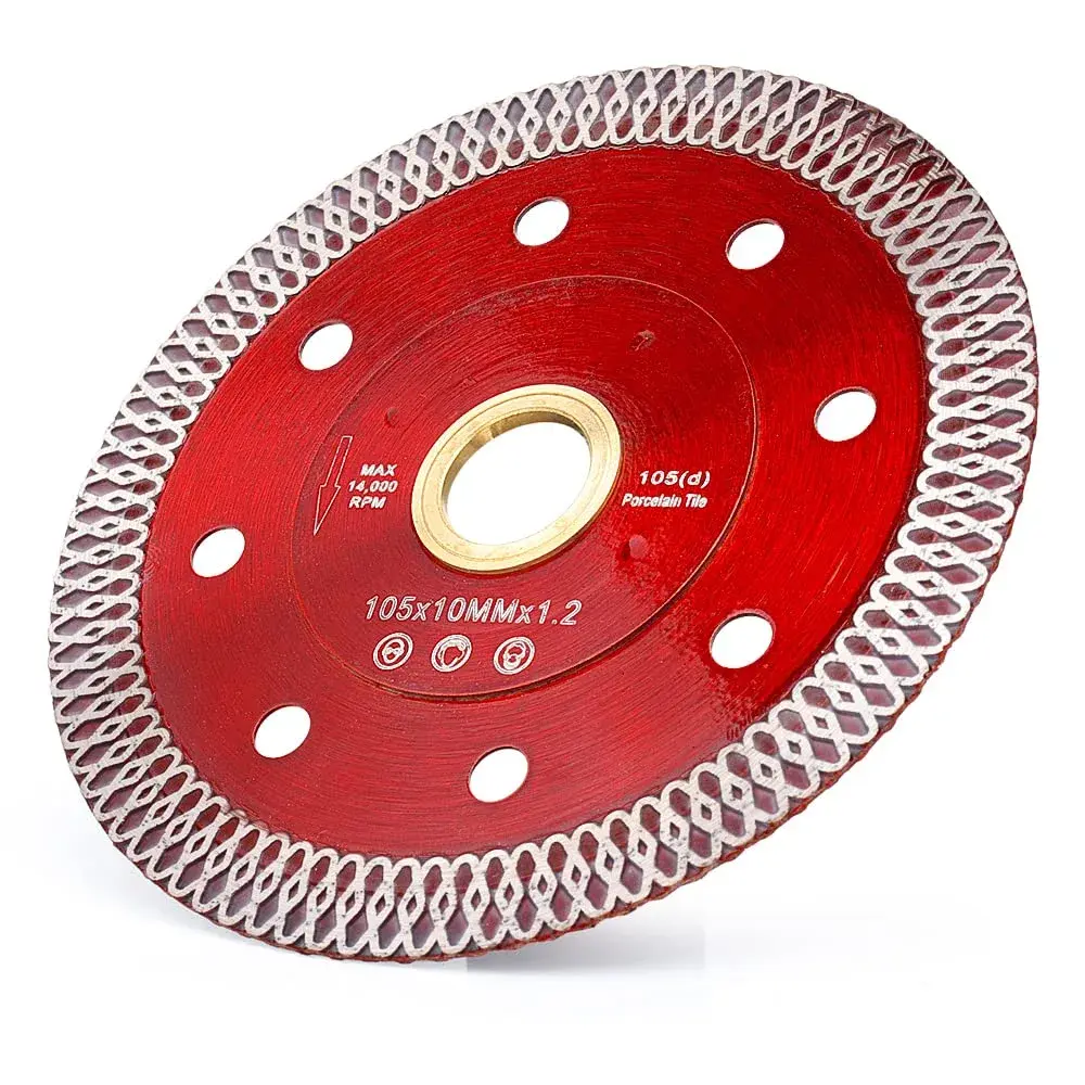 Casaverde 4 Inch Diamond Porcelain Saw Blade 105mm (4.13 inches) | Cuts Tile, Granite, Quartz - view 3