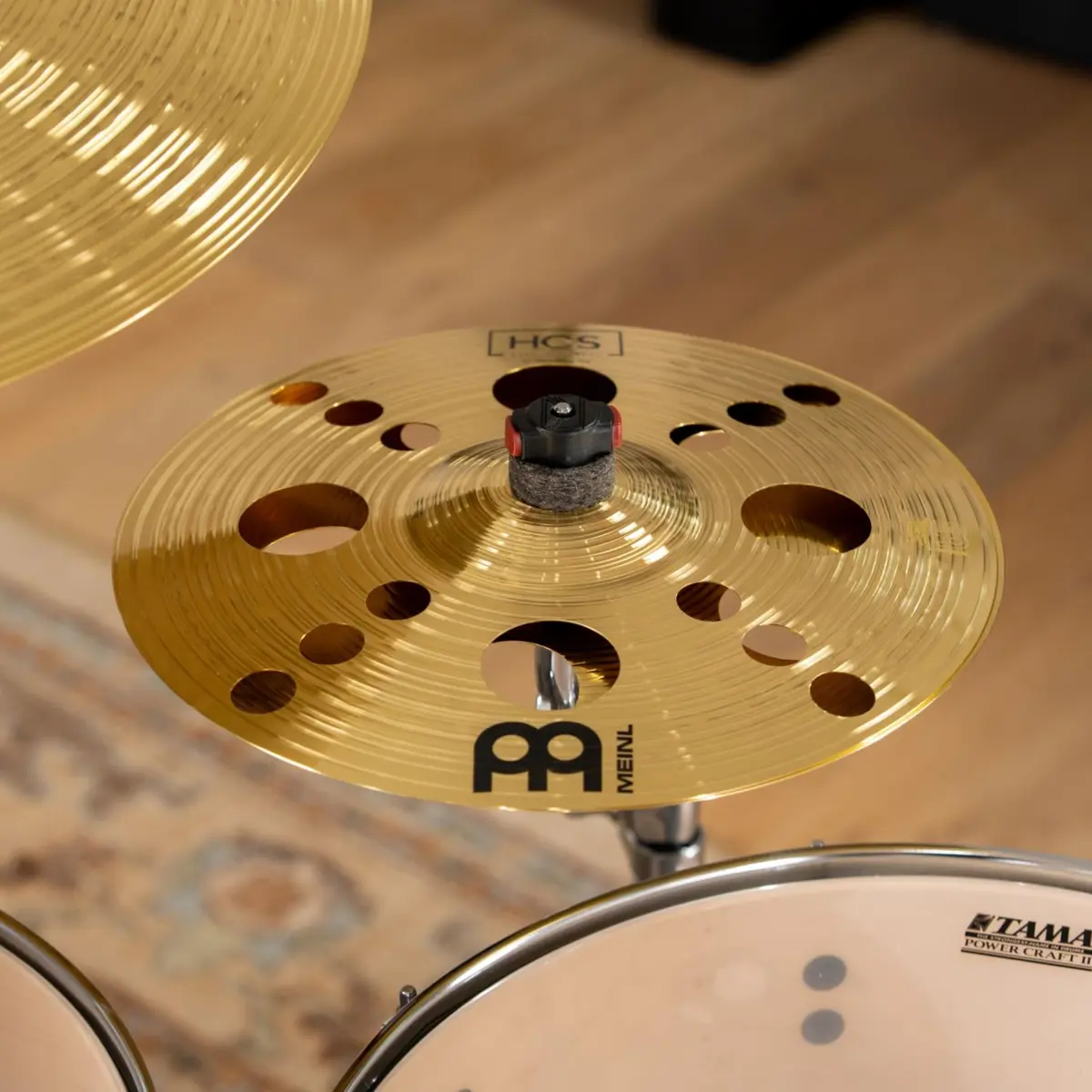 Meinl 12" Trash Stack Cymbal Pair with Holes | Brass for Drum Set, Made in Germany, 2-YEAR WARRANTY - view 6