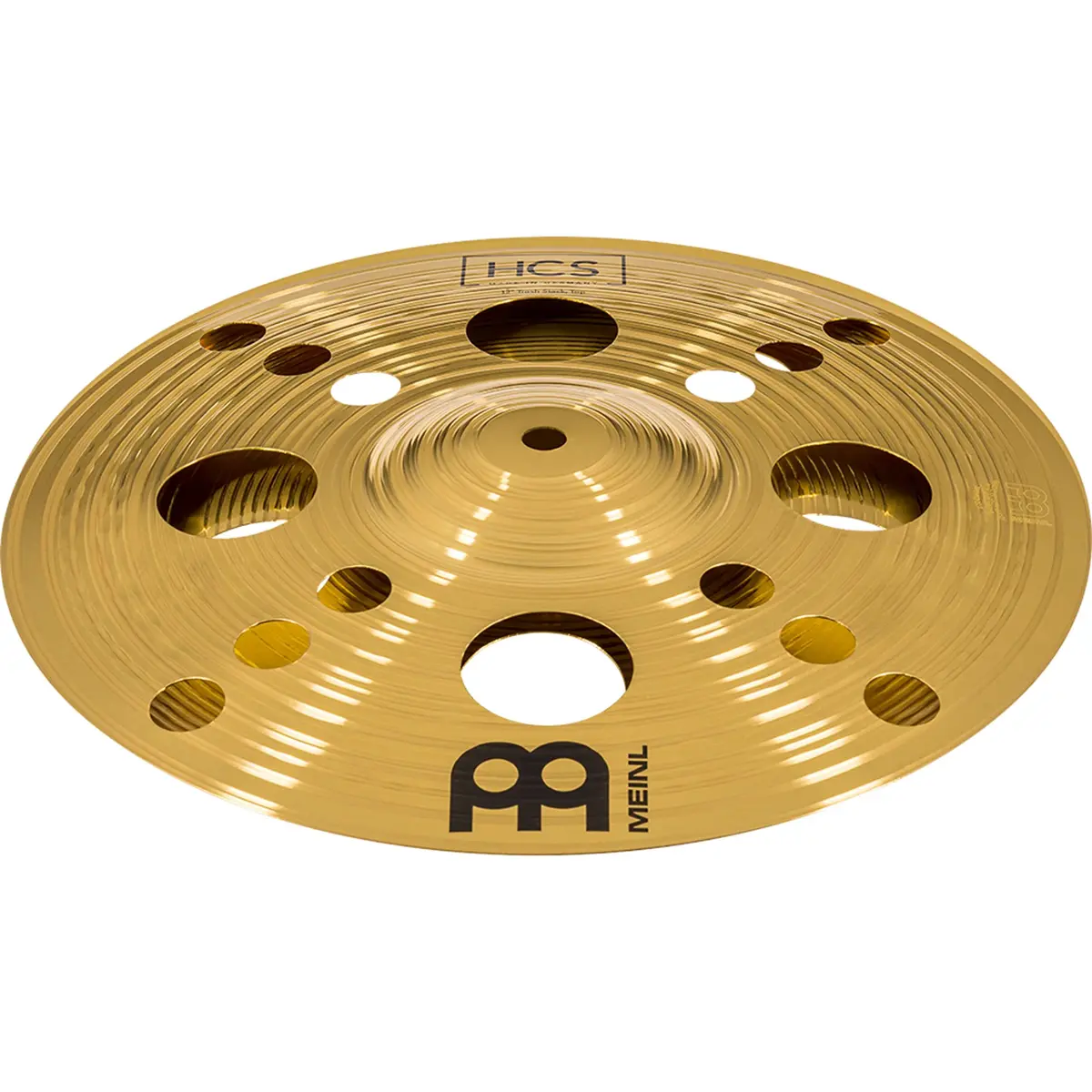 Meinl 12" Trash Stack Cymbal Pair with Holes | Brass for Drum Set, Made in Germany, 2-YEAR WARRANTY - view 4