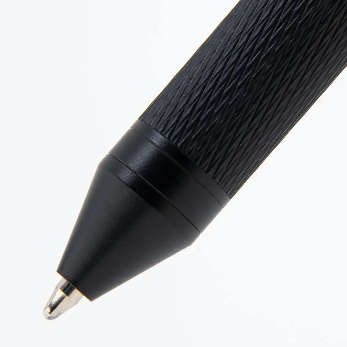 Monteverde USA Quadro 4-in-1 Multifunction Pen Black | Brass Barrel, Knurled Grip, 0.5mm Pencil & 3 Ballpoints - view 8