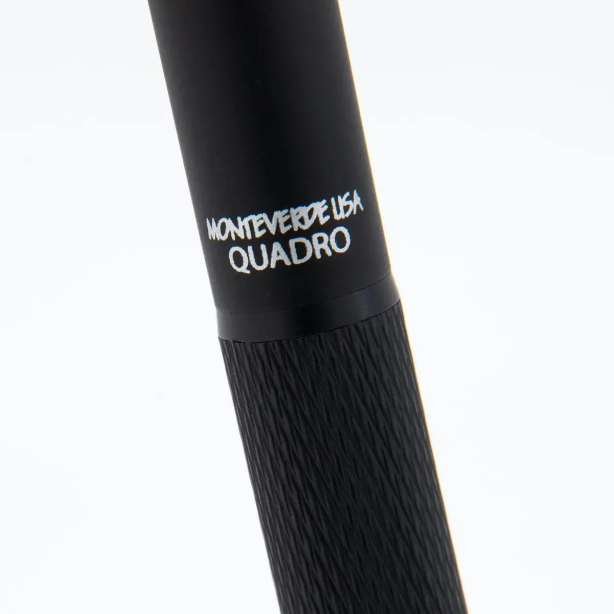 Monteverde USA Quadro 4-in-1 Multifunction Pen Black | Brass Barrel, Knurled Grip, 0.5mm Pencil & 3 Ballpoints - view 9